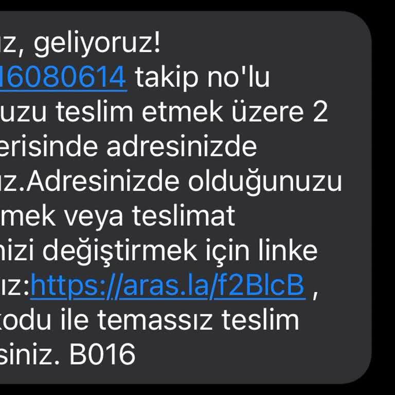 Aras Kargo Yazır Şubesinde Kaybolan Kargo
