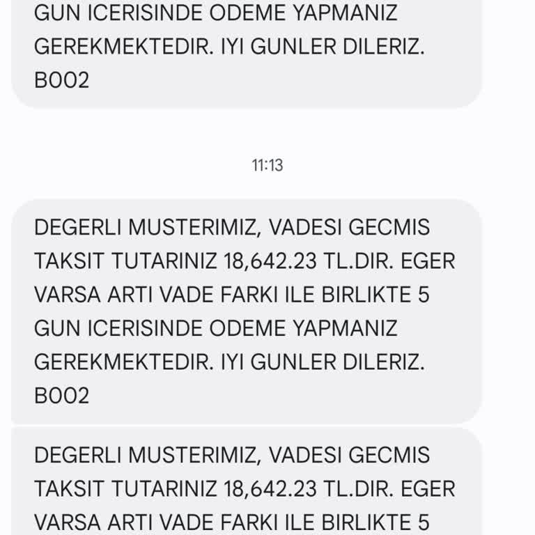 Bilinmeyen Mağazadan Gelen Yanıltıcı Mesajlar