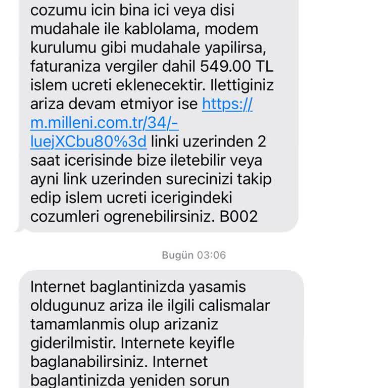 Haksız Ücret Yansıtması Ve Yetersiz Müşteri Hizmetleri