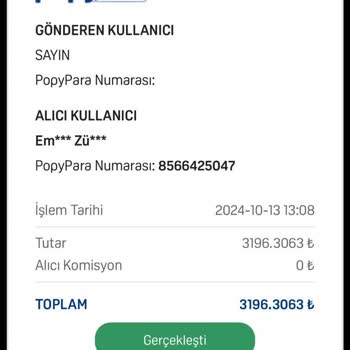 Popypara'da Gizemli Kur Farkı: 3 Dolar Nereye Gitti?