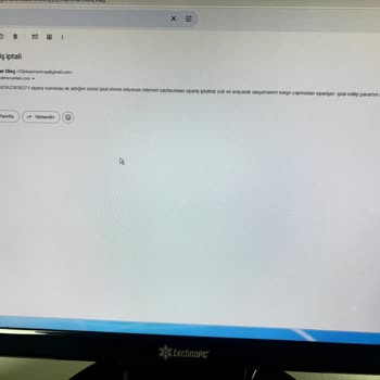 Sipariş İptalinde İletişim Sorunu