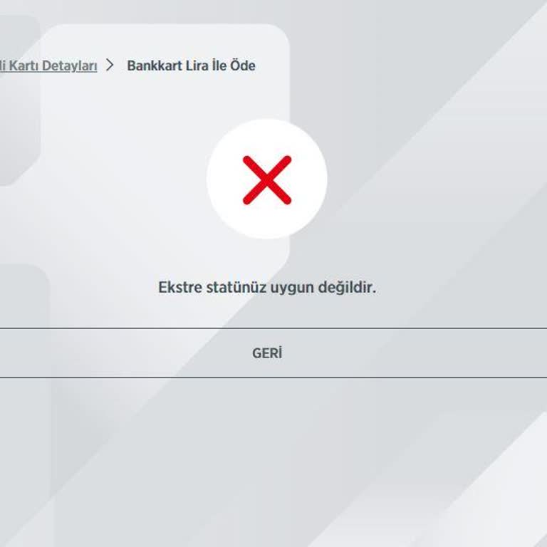 Bankkart Lira Kullanım Sorunu Ve Müşteri Hizmetlerine Ulaşamama