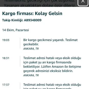 Kedi Maması Teslimatında Adres Karmaşası