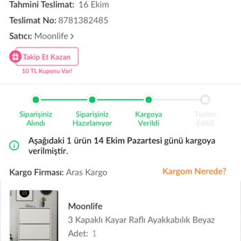 Aras Kargo Şube Teslimat Sorunu Ve Saygısızlık