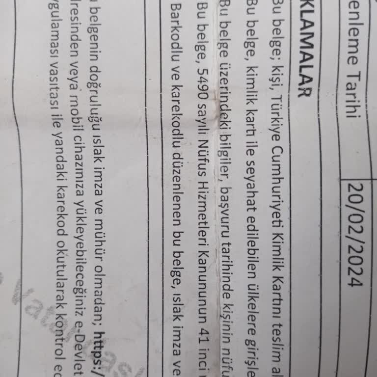 8 Aydır Beklenen Kimlik Teslimatı Sorunu