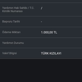 Türk Kızılay Yardımını Çekemiyorum Bilgi Alamıyorum!