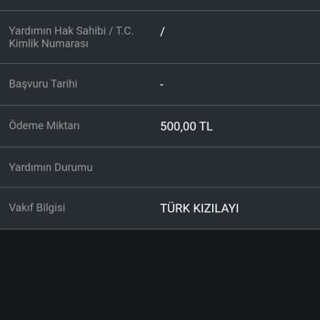 Türk Kızılay Yardımını Çekemiyorum Bilgi Alamıyorum!