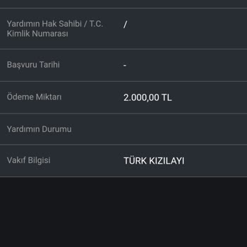 Türk Kızılay Yardımını Çekemiyorum Bilgi Alamıyorum!