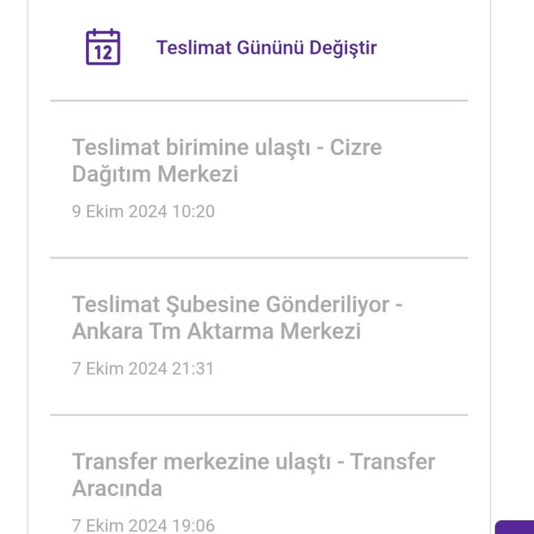 Hepsijet Cizre Şubesi Teslimat Sorunu