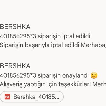 İptal Edilen Siparişler Ve Eksik Para İadesi
