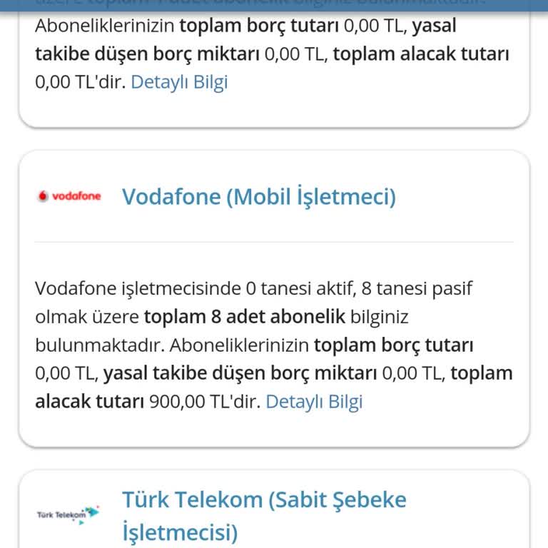 Vodafone'dan Geri Ödeme Alamıyorum