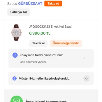 Yanlış Ürün Gönderimi Ve Yetersiz Çözüm