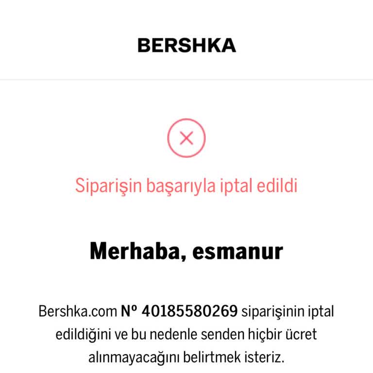 İptal Edilen Sipariş Ve Bloke Olan Hesap Sorunu