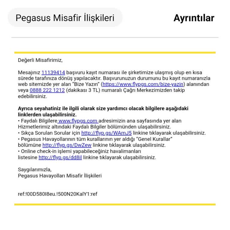 Pegasus'un İndirimli Bilet Kabusu: Müşteri Hizmetleri Yetersizliği