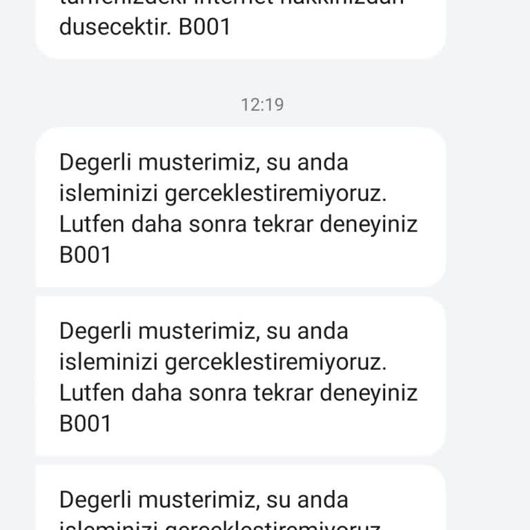 Türk Telekom Online İşlemler Giriş Sorunu