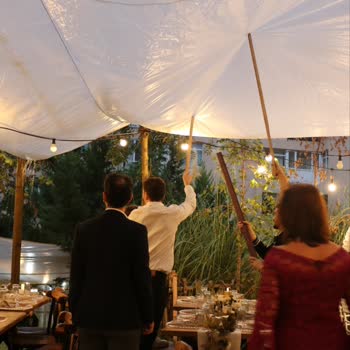 Bahçe Kuzguncuk Yağmurda Felaket: Düğün Organizasyonu Kabusu