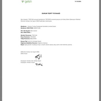 Amazon Teslimat Ve İade Sürecinde Hayal Kırıklığı