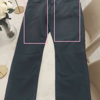 Mavi Pantolonda Beklenmedik Renk Solması