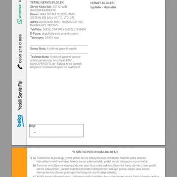 Beko Çamaşır Makinesi: Hasarlı Ürün Ve Yetersiz Müşteri Hizmeti