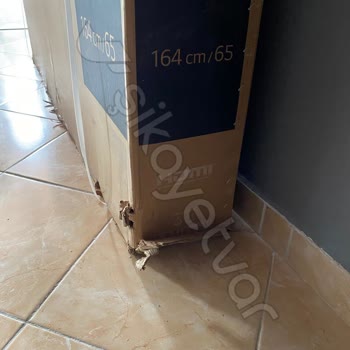 Teknosa'dan Alınan TV'nin Kargo Sorunları