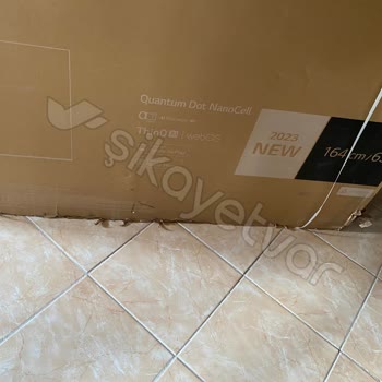 Teknosa'dan Alınan TV'nin Kargo Sorunları