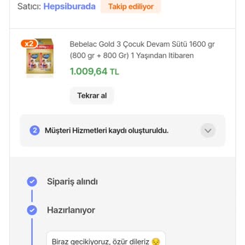 Ürün Teslimatı Sorunu Ve İade Süreci