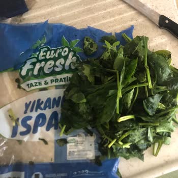 Migros Hazır Yıkanmış Ispanak Paketinde Hayal Kırıklığı