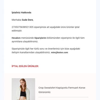 Koton Mağazasında Stok Yönetimi Ve Müşteri Hizmetleri Sorunu