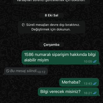 Sipariş Sonrası İletişim Kesildi: Param İade Edilmiyor!
