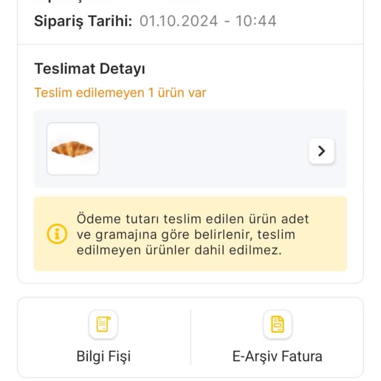 Sipariş Teslimatı Ve İade Sorunu