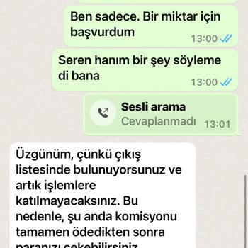 Yatırım Uzmanı İle Yaşanan Para İade Sorunu