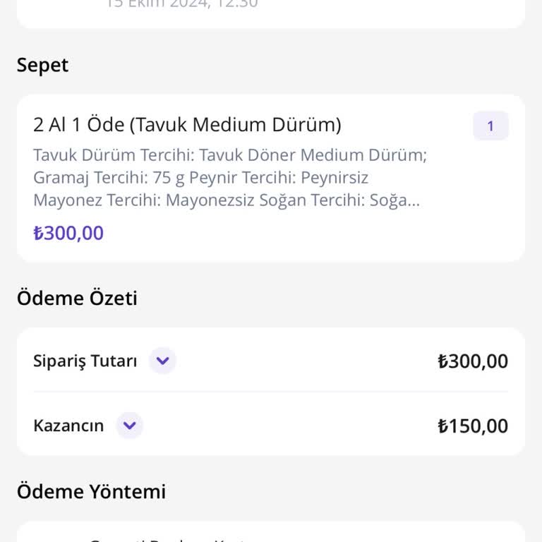 Sipariş İptali Ve Ücret İadesi Sorunu