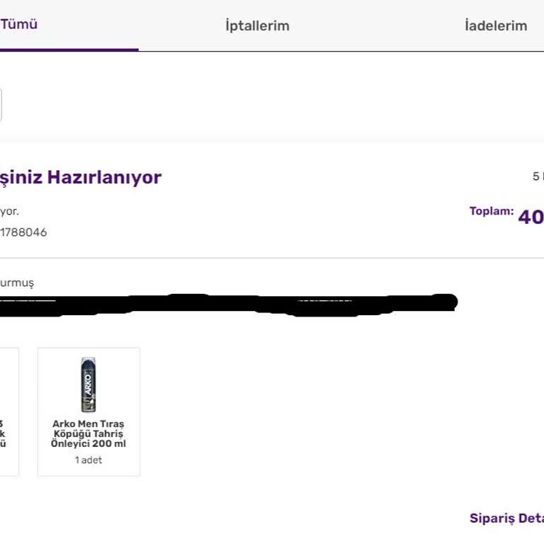 Ürün Teslimatında Gecikme Ve İade Sorunu