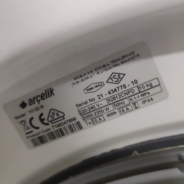 Arçelik Çamaşır Makinesi Koku Ve Leke Sorunu