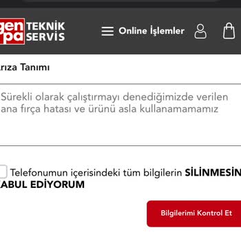 Xiaomi Robot Süpürge Teknik Servis Sorunu