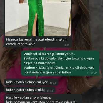 Kıyafet Sepeti'nde İade Sorunu