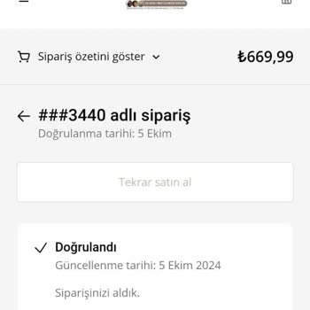 Sipariş Sonrası İletişimsizlik Ve Güven Sorunu