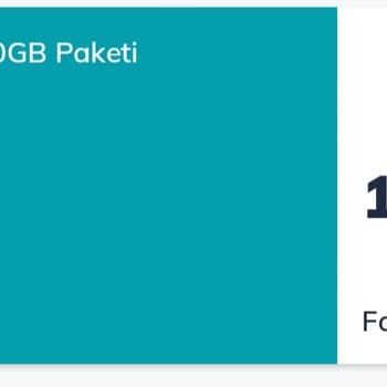 Yanlış İnternet Paketi Ve Müşteri Hizmetleri Çaresizliği
