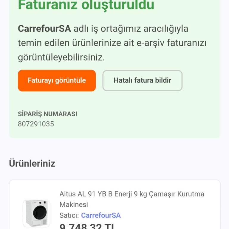 Hasarlı Ürün Ve Çözülmeyen Sorunlar