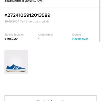 Converse 15 Gündür Beklenen Ayakkabı Ve İlgisiz Hizmet