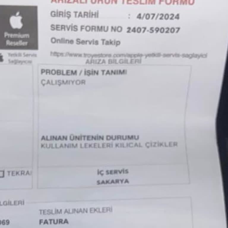 Macbook Pro Adaptör Sorunu Ve Servis İletişim Eksikliği
