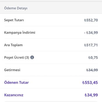Getirçarşı Siparişimde Eksik Ve Farklı Ürün Sorunu
