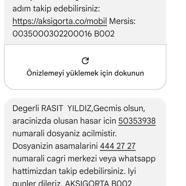 Eksik Hasar Tespiti Ve İletişim Sorunu