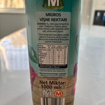 Migros Vişne Suyunda Gizemli Madde Şoku