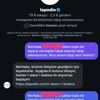 Siparişe Ulaşamama Ve İletişim Sorunları