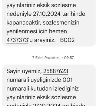 Digiturk Sözleşme Eksikliği Ve Haksız Ücret Talebi