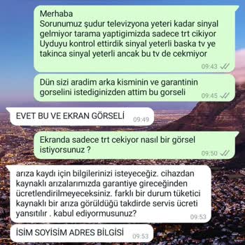 Hepsiburada'dan Aldığım TV Sürekli Arızalanıyor