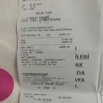 Eksik Teslimat Ve İletişim Sorunları: A101'den Alınan Beyaz Eşyalar