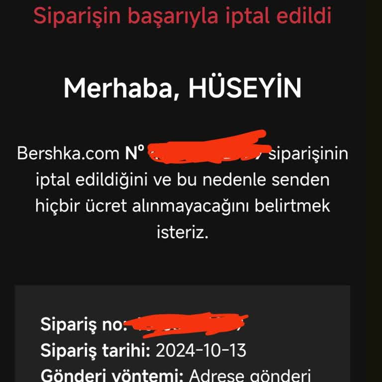 Ürün İptali Ve İade Sorunu: Bershka Mağduriyeti