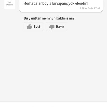 Sipariş Kargoya Verilmedi, İletişim Kurulamıyor